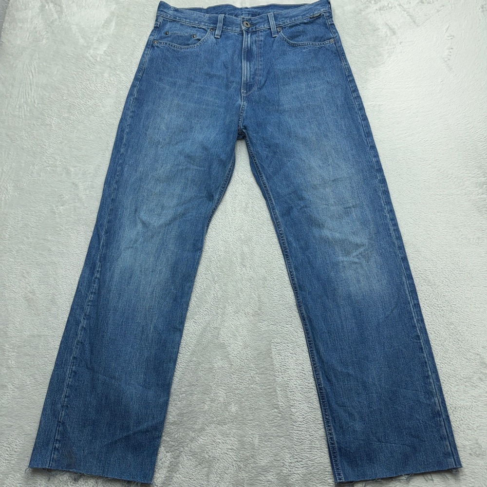 G-Star RAW Type 49 Jeans Mens 32 Relaxed Straight Blue Denim D20960-C966-C945